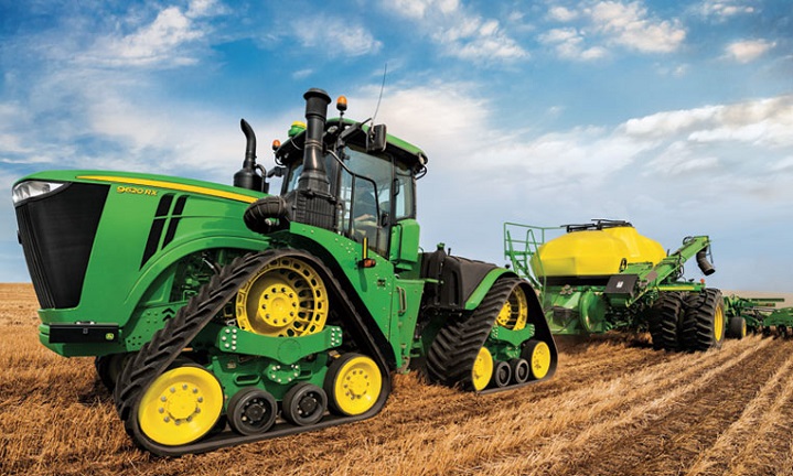 John Deere Tractors launches new 4-track 9RX Series - Truck & Trailer Blog